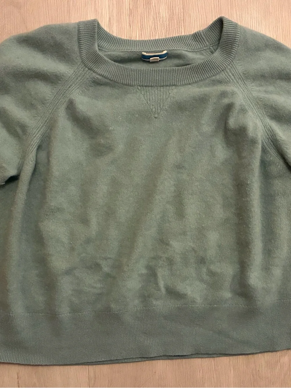 J. Crew Women's Sage Green Crewneck Sweater